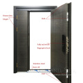 Factory supply top quality fire rated smart lock entrance exterior steel security door for residential